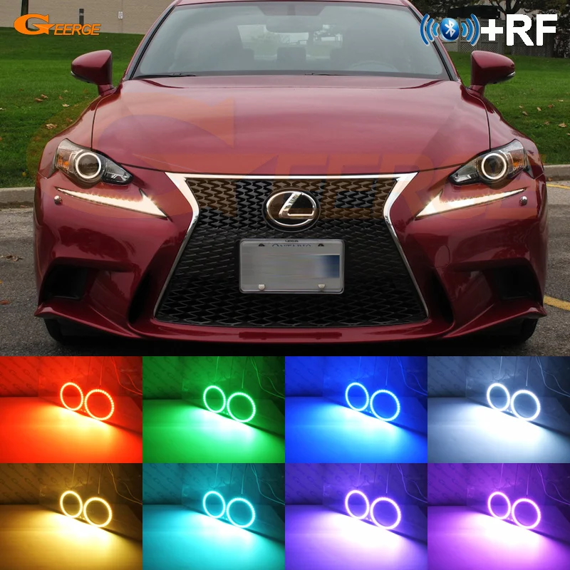  For LEXUS IS350 IS250 ISF 2014 2015 2016 Xenon Headlight RF Bluetooth Controller Multi-Color Ultra  - 32359227356