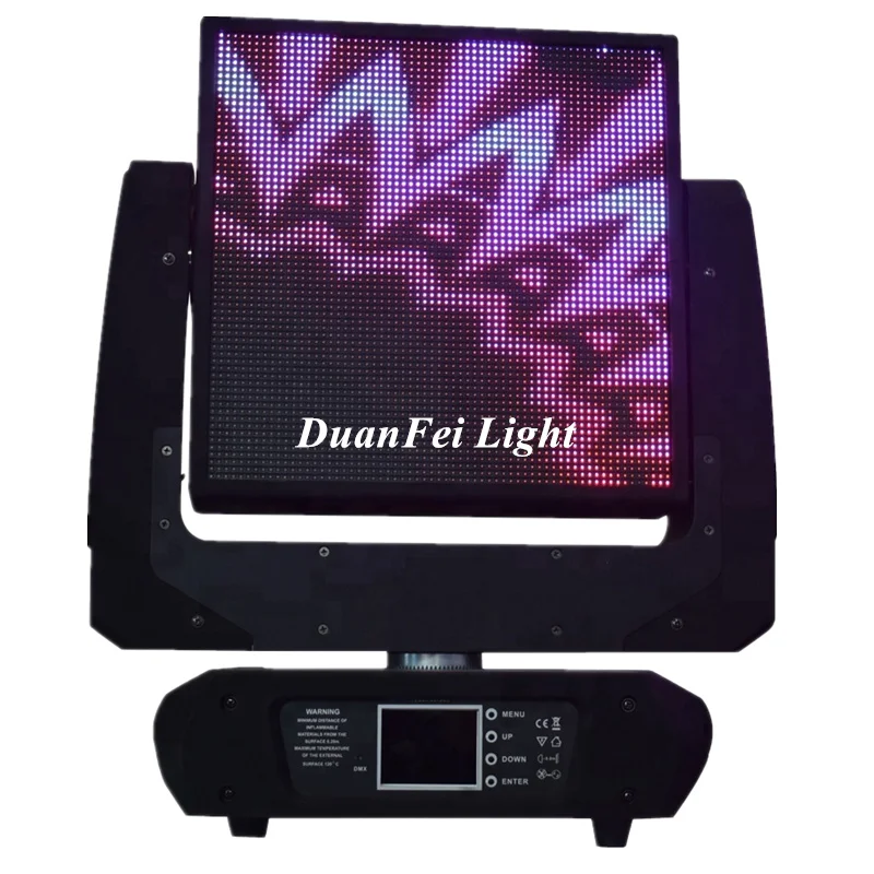 2 шт. P5 64x64 светодиодный волшебный движущийся дисплей dmx512 управление сценическое