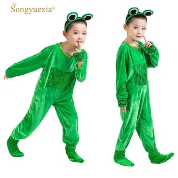 

Child Frog Animal Show Tadpole Mom Small Jump Frog Small Frog Clothes Performance Clothing