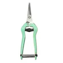 19.5cm lâmina reta fruit flower leaf trimmer jardim planta horticultura tesoura poda tesoura corte arbusto pomar ferramenta