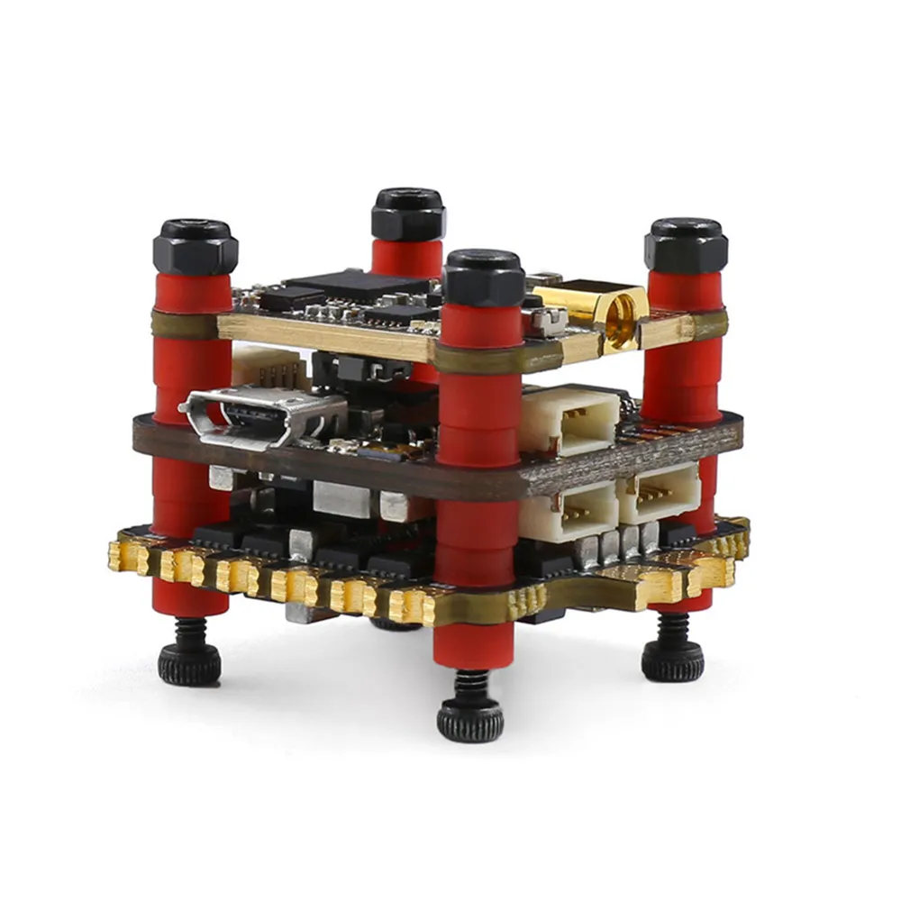 Контроллер полета Geprc Stable V2 F4 Stack 20x20 мм AIO OSD BEC &amp 30A BL_S / 35A BL_32 4 в 1 ESC 500mW VTX для