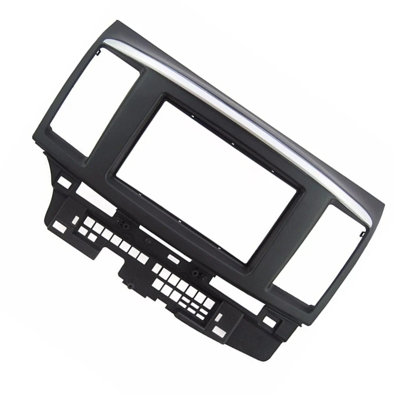 Car Stereo Radio 2 Din Dash Panel Kit Mount Trim For Mitsubishi Lancer Fortis Car Stereo Radio 2 Din Dash Panel Kit Mount Trim For Mitsubishi Lancer Fortis