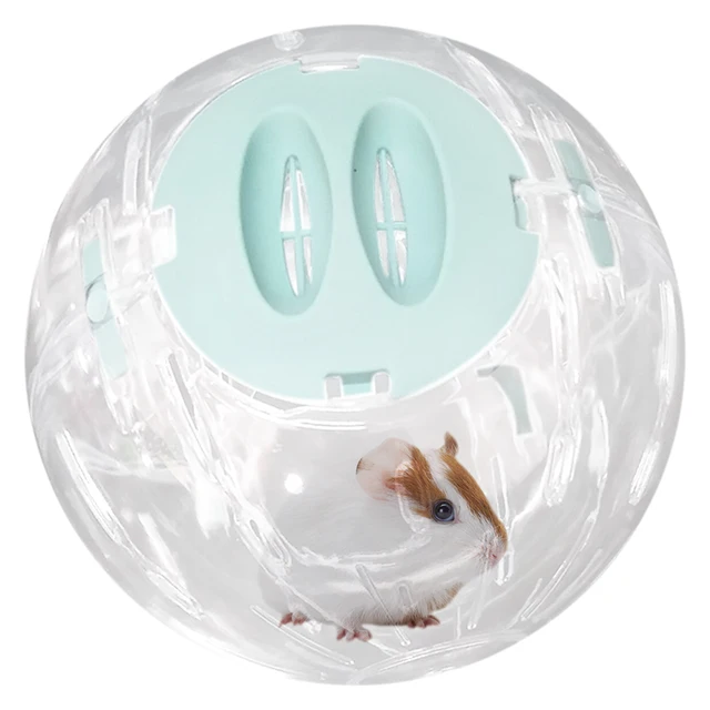 Hamster Breathable Clear Ball Without Bracket Hamster Toy Pets Product Small Running Ball 3  Colors Plastic Fit for Small Pets 4