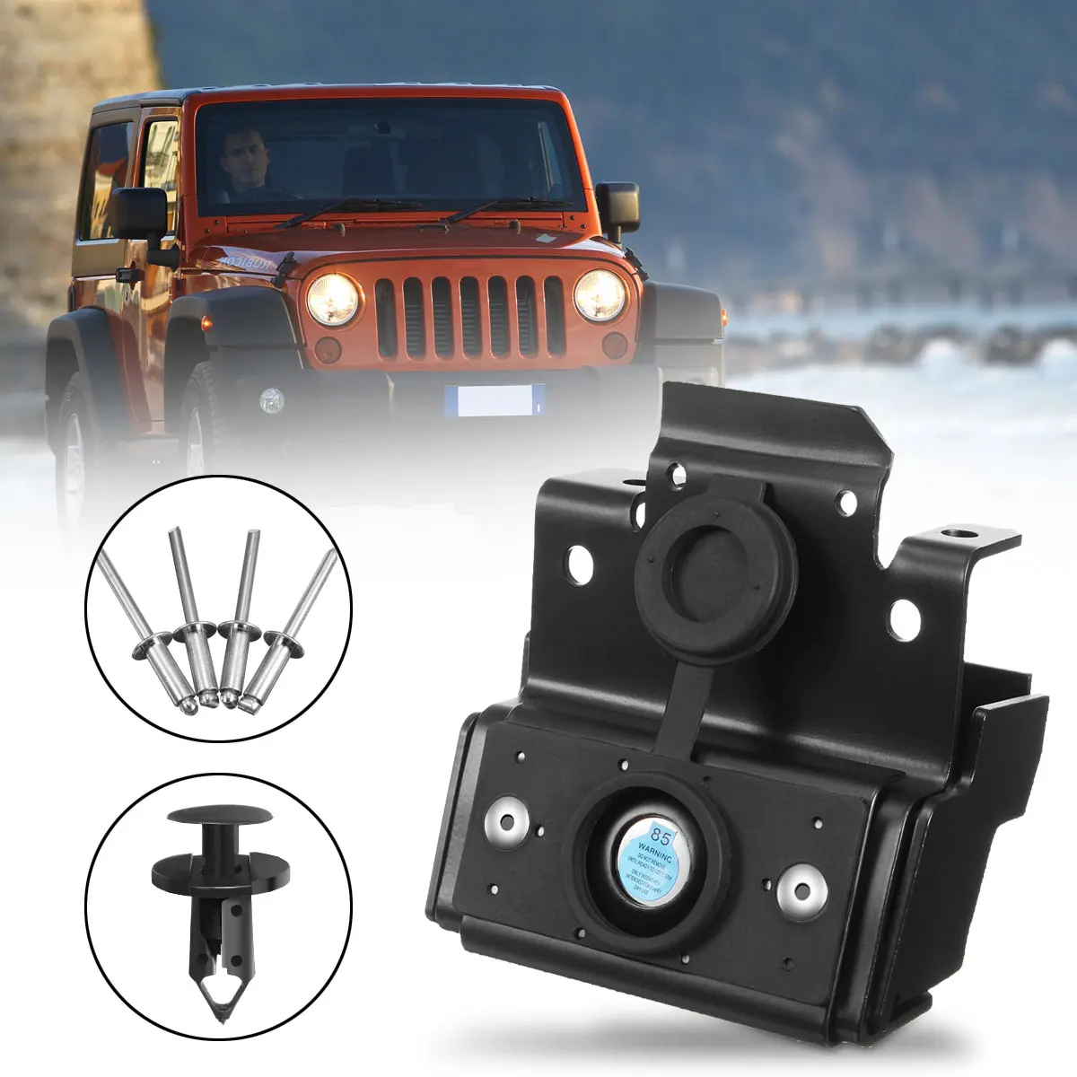 

Intelligent Section Hood Bolt Lock For Jeep for Wrangler JK 2007-2017 #7026128 Car Auto Accessories Replacement Parts