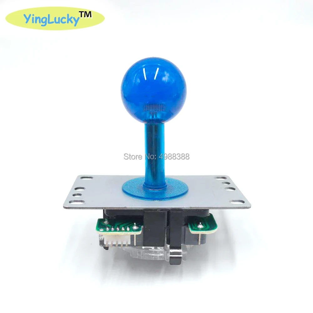 Yinglucky аркадный джойстик 4/8 5 контактный DIY игровой с красным шариком Боевая палка