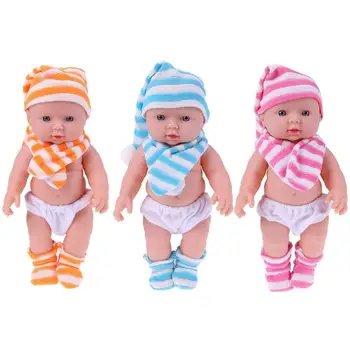 

Cute Simulation Real Life Soft Vinyl Reborn Baby Doll Early Education Toy Cute Simulation Real Life Soft Vinyl Reborn Baby Doll