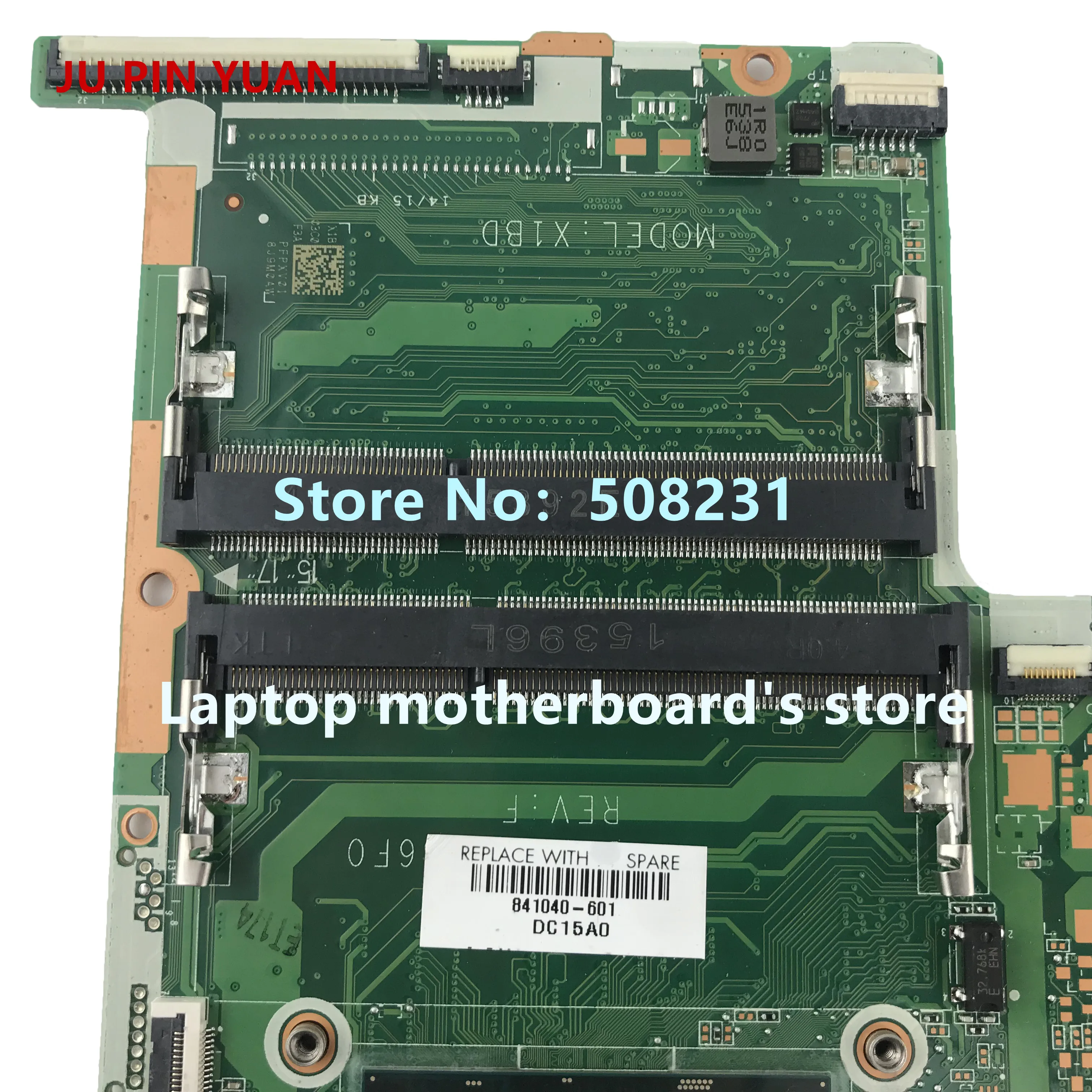 جو دبوس يوان 841040-601 841040-001 اللوحة ل جناح HP 17-G 17-S 17-S017CL اللوحة المحمول DAX1BDMB6F0 X1BD i7-6500u