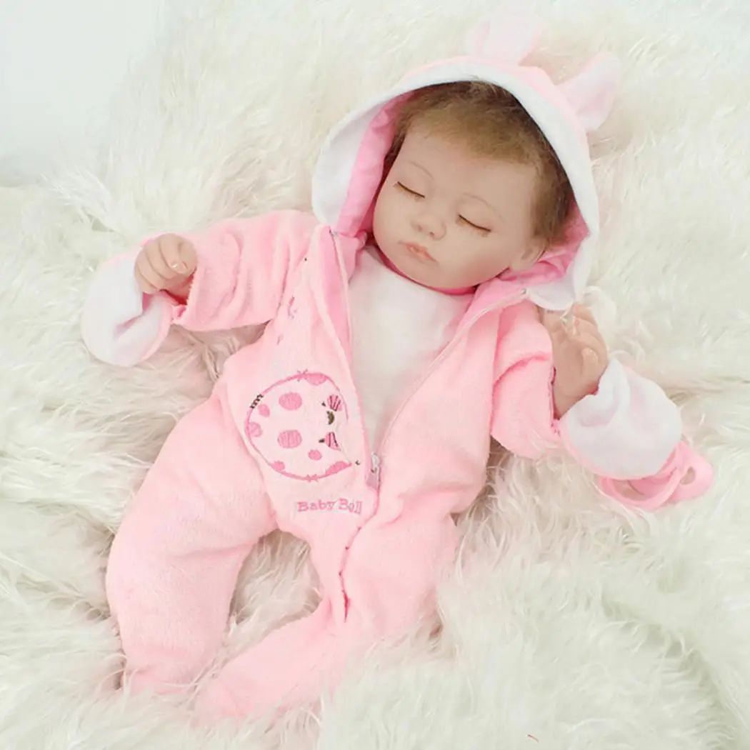 

Kids Soft Silicone Realistic With Clothes Reborn Collectibles, Gift, Playmate Birth Certificate Baby Doll