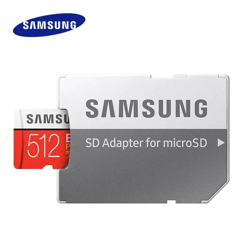 Карта памяти samsung Micro Sd Evo Plus 512 ГБ Sdhc Sdxc класс 10 C10 Uhs-1 Tf карты транс флэш 4k Microsd