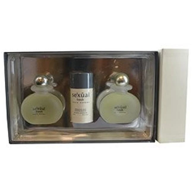 Michel Germain 288891 Sexual Fresh Eau De Toilette Spray &amp After Shave for men glass Deodorant Stick Alcohol Free-4 2 2... | Красота и