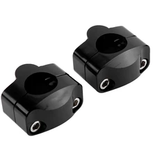 2 шт. Мотоцикл Универсальный 28,6 мм руль передачи фиксированный код Клип держатель кода стояк зажимы мотоцикл руль motocicleta