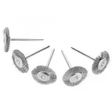 60 шт Латунь стальная проволочная щетка полировки комплект кругов Набор инструментов Электрический Лидер продаж