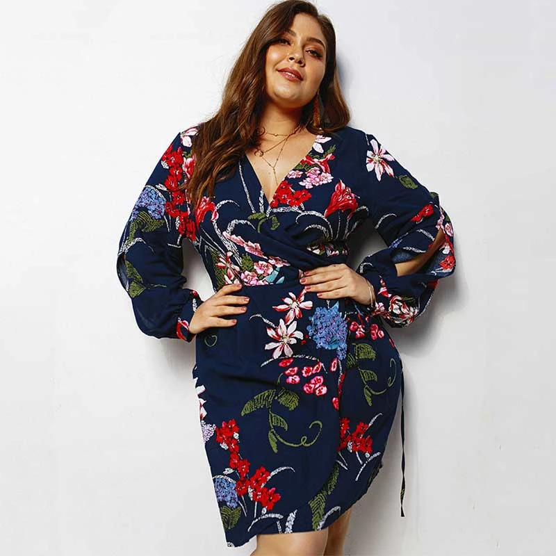 knee length dresses for fat ladies
