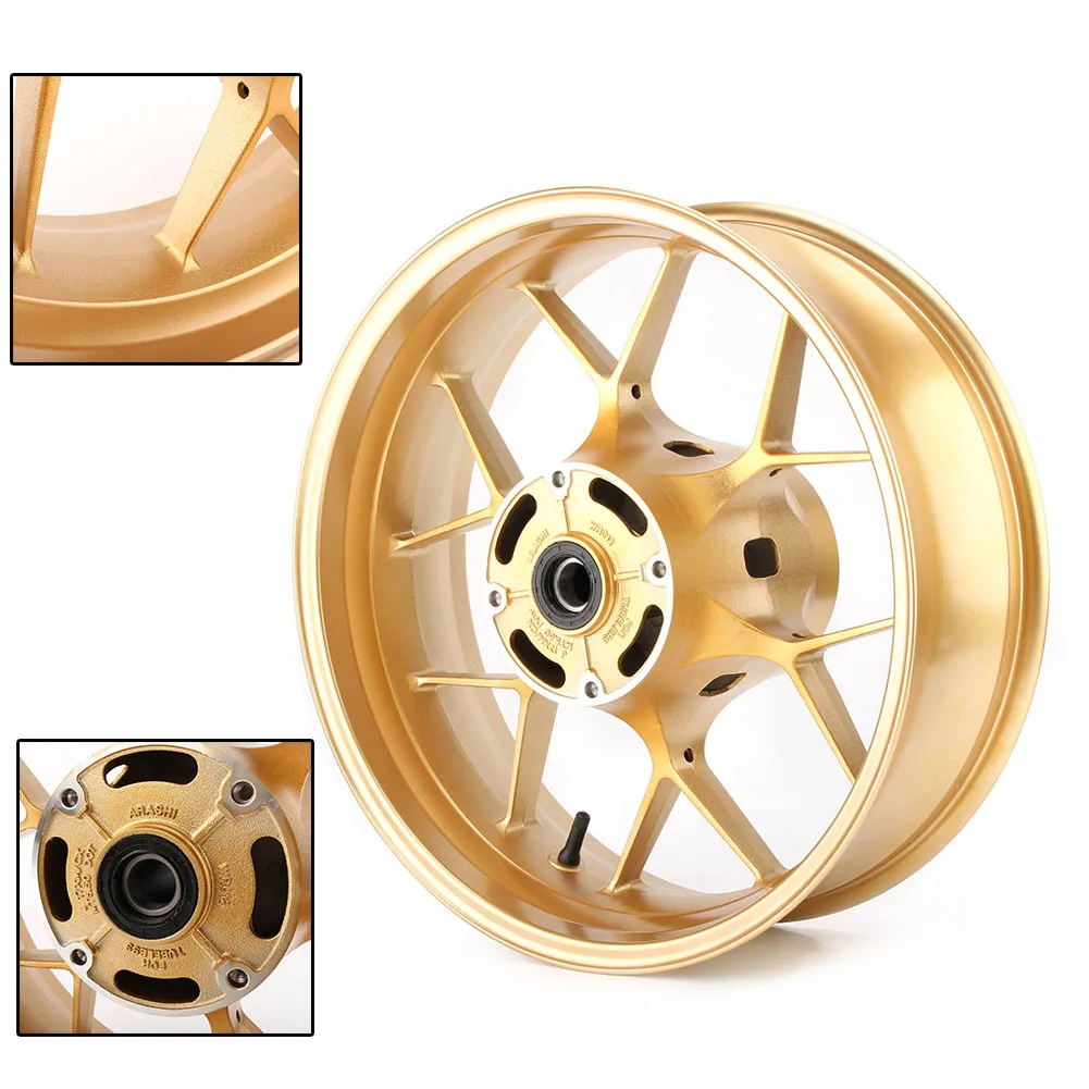 Задний обод колеса для мотоцикла CBR600RR Honda CBR 600 RR F5 2013 2014 2015 2016 2017 2018 Gold|Обода| |