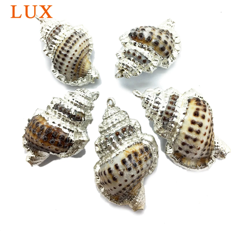 Alloy Gift Vintage Choker Collar Round Conch Sea Snail Shell Necklace Pendant