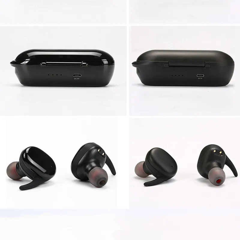 TW2 СПЦ Беспроводной наушники Bluetooth Touch IPX8 Водонепроницаемый гарнитуры в ухе