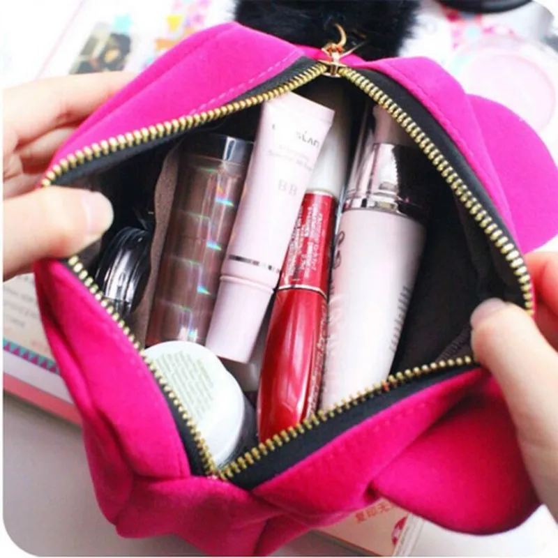 Большой емкости Kawaii милый кот пенал ткань пеналы школьные канцелярские Pencilcase для