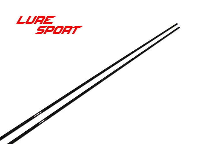 Luresport 2pcs 1.4m Solid Carbon Rod Blank Black Paint Ul Fishing Rod