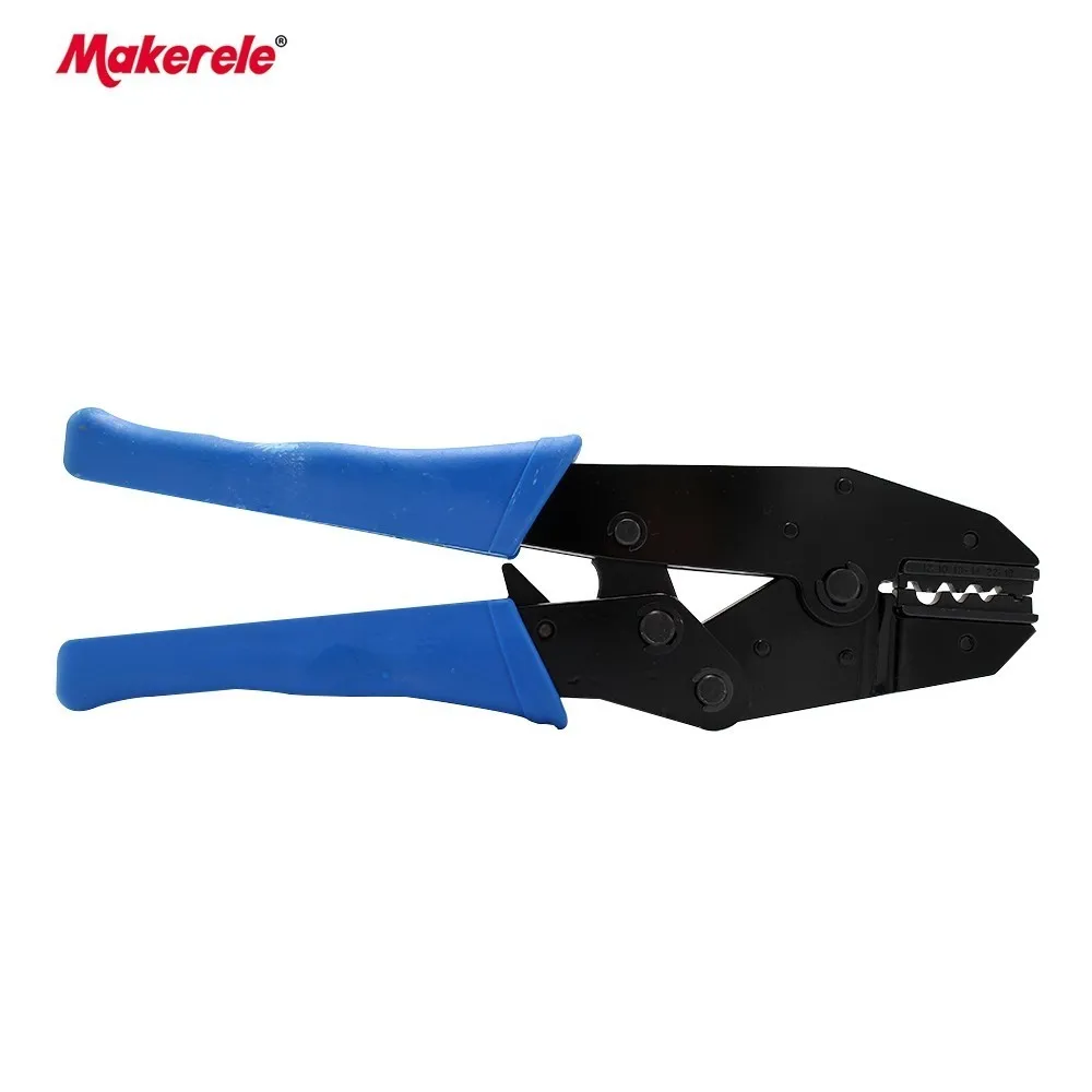 Ideal cable crimper HM-10 original product 1.5-6.0mm2 hand ratchet cable terminal crimper suppliers 22-10 AWG for free shipping
