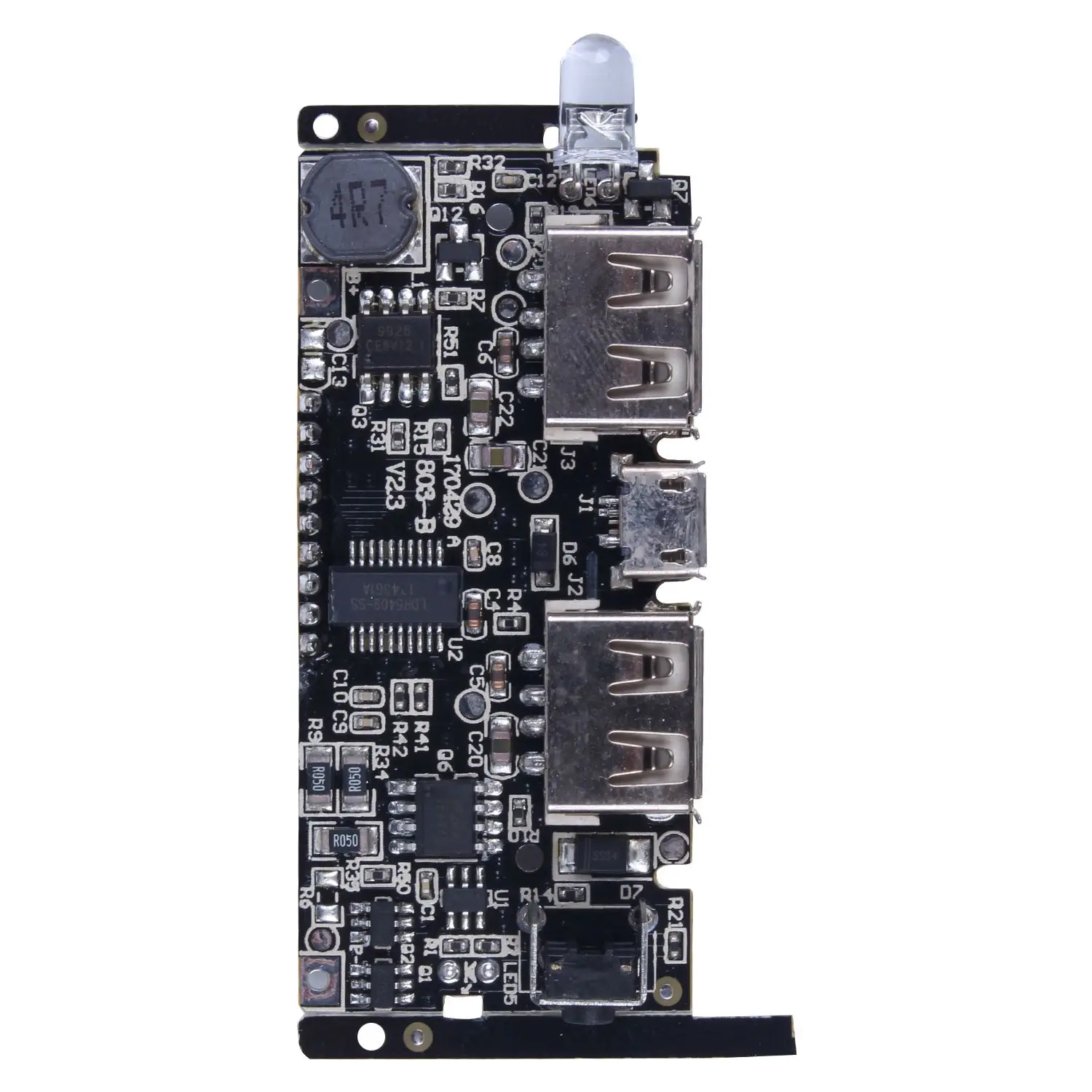 Двойной USB 5V 1A 2.1A мобильный Банк питания 18650 зарядное устройство PCB модуль