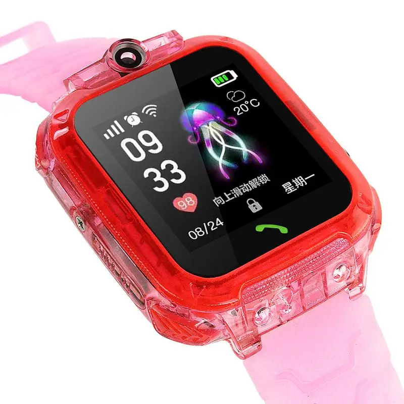 

S12 Kids Phone Smartwatch with HD Screen IP67 Waterproof GPS Touch Screen Cool Toys Smart Watch for Girls Boys Children