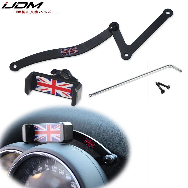 Skup IJDM uchwyt samochodowy do telefonu dekoracje dla BMW Mini Cooper F55 F56 F54 F60 R55 R56 R60 R61 Clubman akcesoria samochodowe stylizacji