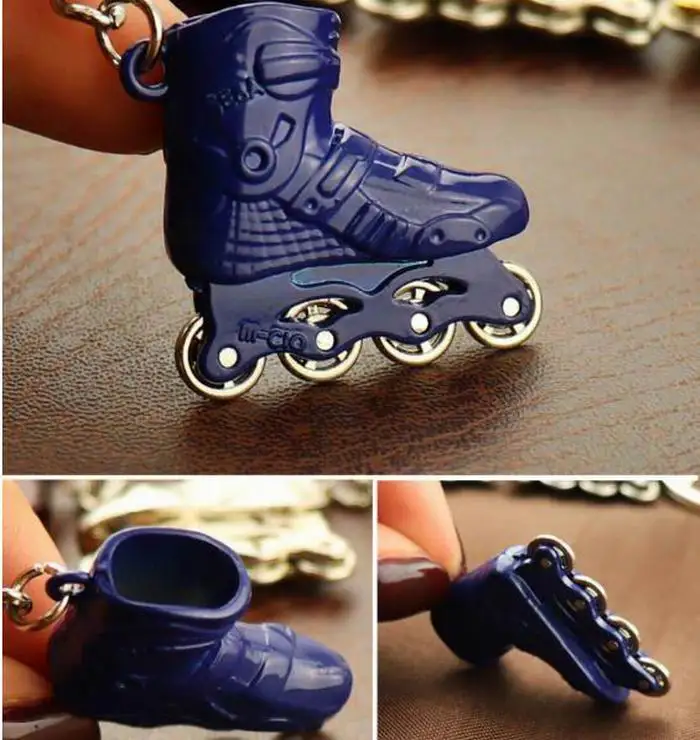 400 قطعة زلاجات دوارة أحذية حقيبة سلسلة مفاتيح قلادة أحذية التزلج على الجليد حلقات المفاتيح الحلي التزلج هدية تذكارية رياضية مفتاح سلسلة الهد...