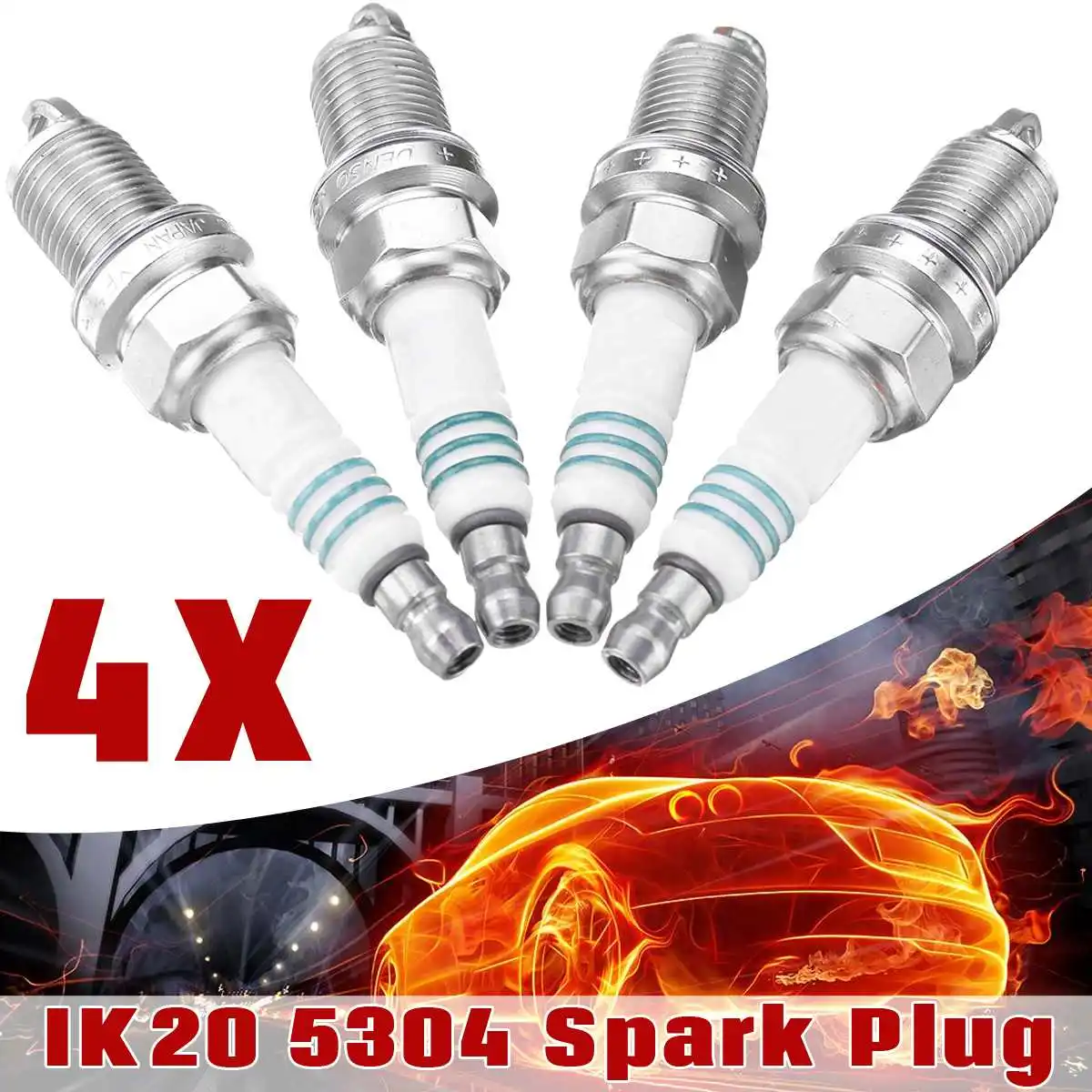 4Pcs IRIDIUM POWER Spark Plug For Toyota/Honda/Nissan/MAZDA/AUDI/VOLVO Auto Replacment Accessories 4Pcs IRIDIUM POWER Spark Plug For Toyota/Honda/Nissan/MAZDA/AUDI/VOLVO Auto Replacment Accessories