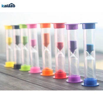 

1 minutes /2 minutes /3 minutes Colorful Hourglass Sandglass Sand Clock Timers Sand Timer 5 Colors to Choose