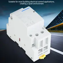 Американская классификация проводов 2р 40A Din Rail бытовой AC Контактор В соответствии с стандартом 2NO контактор переменного тока 220 V/230 V 50/60HZ stycznik teleruttore contacteur de мощность