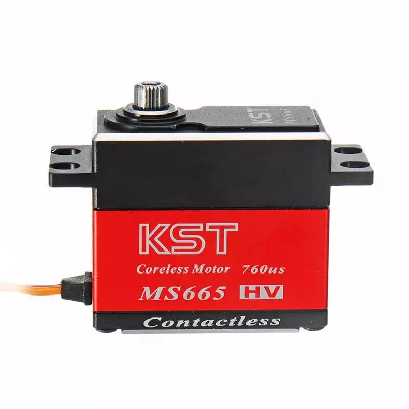

LeadingStar KST MS665 Metal Gear Digital Wing Coreless Servo for RC 500-700 Class Helicopter