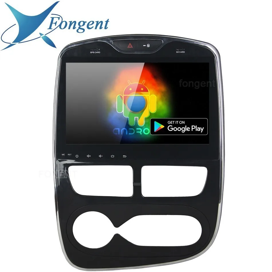 Sale Android 9.0 4G + 8 Core + 64GB IPS 10.1" For Renault Clio 2013 - 2017 Car DVD Player RDS Radio GPS Glonass Map wifi Bluetooth 1