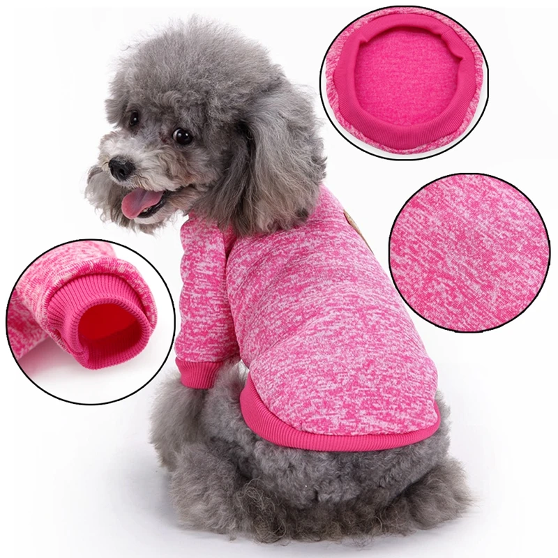 

Winter Casual Pets Dog Cat Clothes Warm Hoodie Coat Jacket Clothing For Dogs