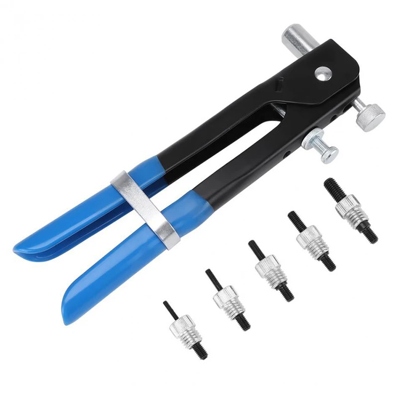 

86pcs/Set Threaded M3-M8 Rivet Screw Nuts Riveter Manual Riveting Tool Kit Accessoires