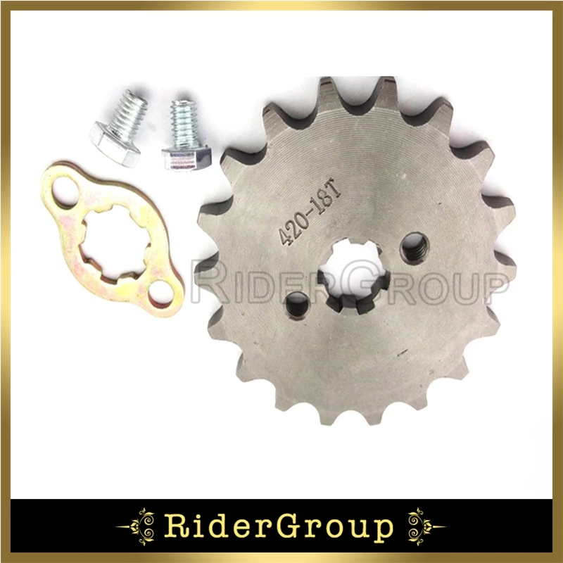 Engine Sprocket 420-14T 50cc 110cc 125cc ATV Dirt bike Pit Quad 4 Wheelers Chain