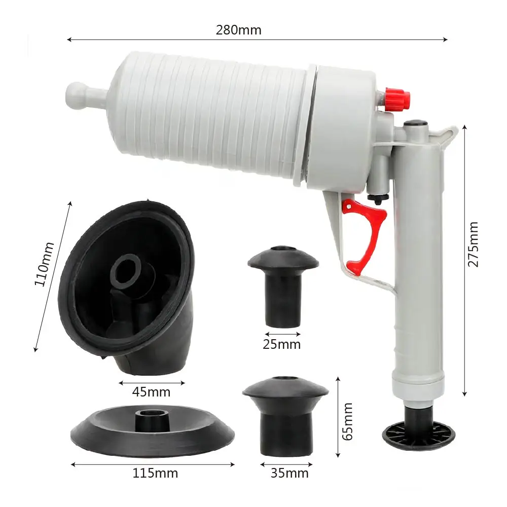 HILIFE Power ful Air Drain Blaster Gun канализационные дноуглубительные вантузы для унитаза