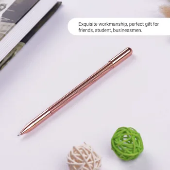 

Telescopic Spring Pen Stretchable Bendable Ballpoint Pens Gel Pens Writing Supplies Including Extra Pen Refills Creative Gift