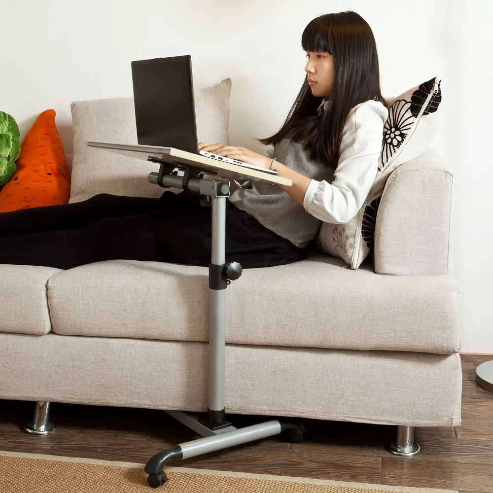 SoBuy المنزل التمريض السيارات بلمسة منضدة فوق السرير أريكة الجانب طاولة كمبيوتر محمول FBT07N