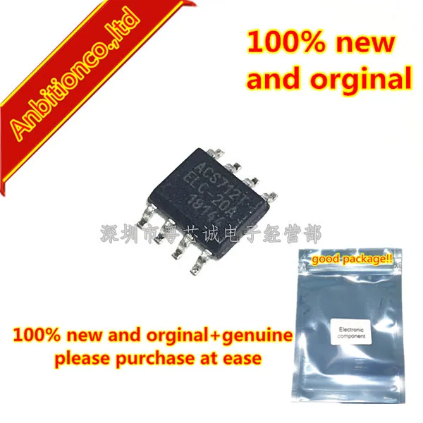 10pcs 100% new and orginal ACS712TELC-20A ACS712ELCTR-20A ACS712T SOP8 Hall effect sensor in stock | Мобильные телефоны и