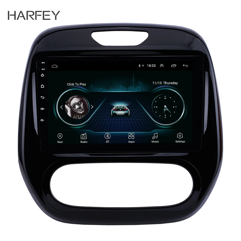 Автомагнитола Harfey 2DIN на Android радио аудио GPS мультимедийный плеер для Renault Captur CLIO