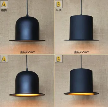 

Modern Aluminum Topper Hat Droplight LED Pendant Light Fixtures for Bar Restaurant Store Dining Room Bar Hanging Lamp Suspension