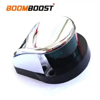 

Zinc alloy Navigation Light Red Green for Boat Marine Yacht Bi-Color Lamp 1 PC LED bow-shaped side light