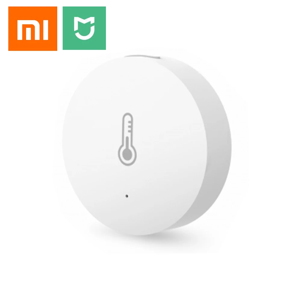 

Original Xiaomi Temperature Humidity Sensor Intelligent Mini Environment Automatic For Smart Home Connect To Gateway Pocket Size