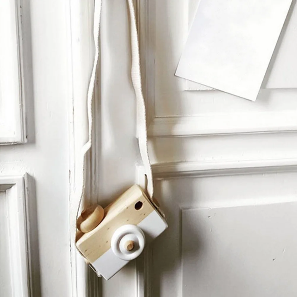 

Decoration Toy Camera Eco-friendly Kids Birthday Gifts Handcraft Wooden Cute Photography Props Children