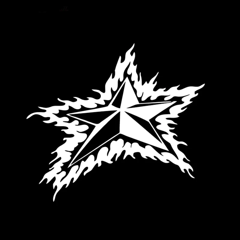 15*16.9cm 2018 Hot Sale Fashion Car Vinyl Graphics Decals Sticker Big Star Car Accessories Decorative JDM Car Accessories 15*16.9cm 2018 Hot Sale Fashion Car Vinyl Graphics Decals Sticker Big Star Car Accessories Decorative JDM Car Accessories