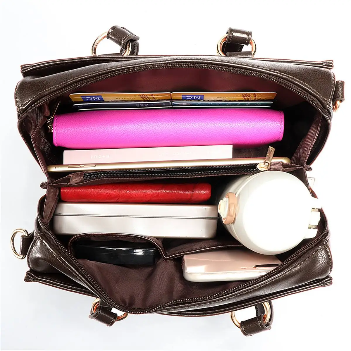 2018 Bolsas الأنثوية النساء Crossbody حقيبة الإناث Soild كبيرة قدرة RFID متعددة الوظائف حقيبة كتف حمل الشهيرة العلامة التجارية 2018 Bolsas الأنثوية النساء Crossbody حقيبة الإناث Soild كبيرة قدرة RFID متعددة الوظائف حقيبة كتف حمل الشهيرة العلامة التجارية