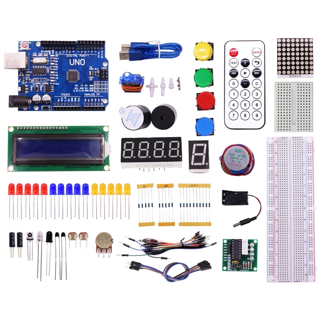 

MODIKER Programmable High Tech Toys Project Zero Basics Learning Starter Responder Experiment for MCU board for Arduino UNO R3