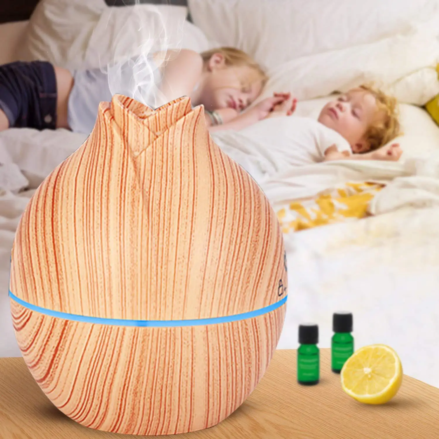 

USB Ultrasonic Mute Mist Aromatherapy Flower Bud Humidifier Air Purifier Ultrasonic Air Humidifier electric Aroma air diffuser