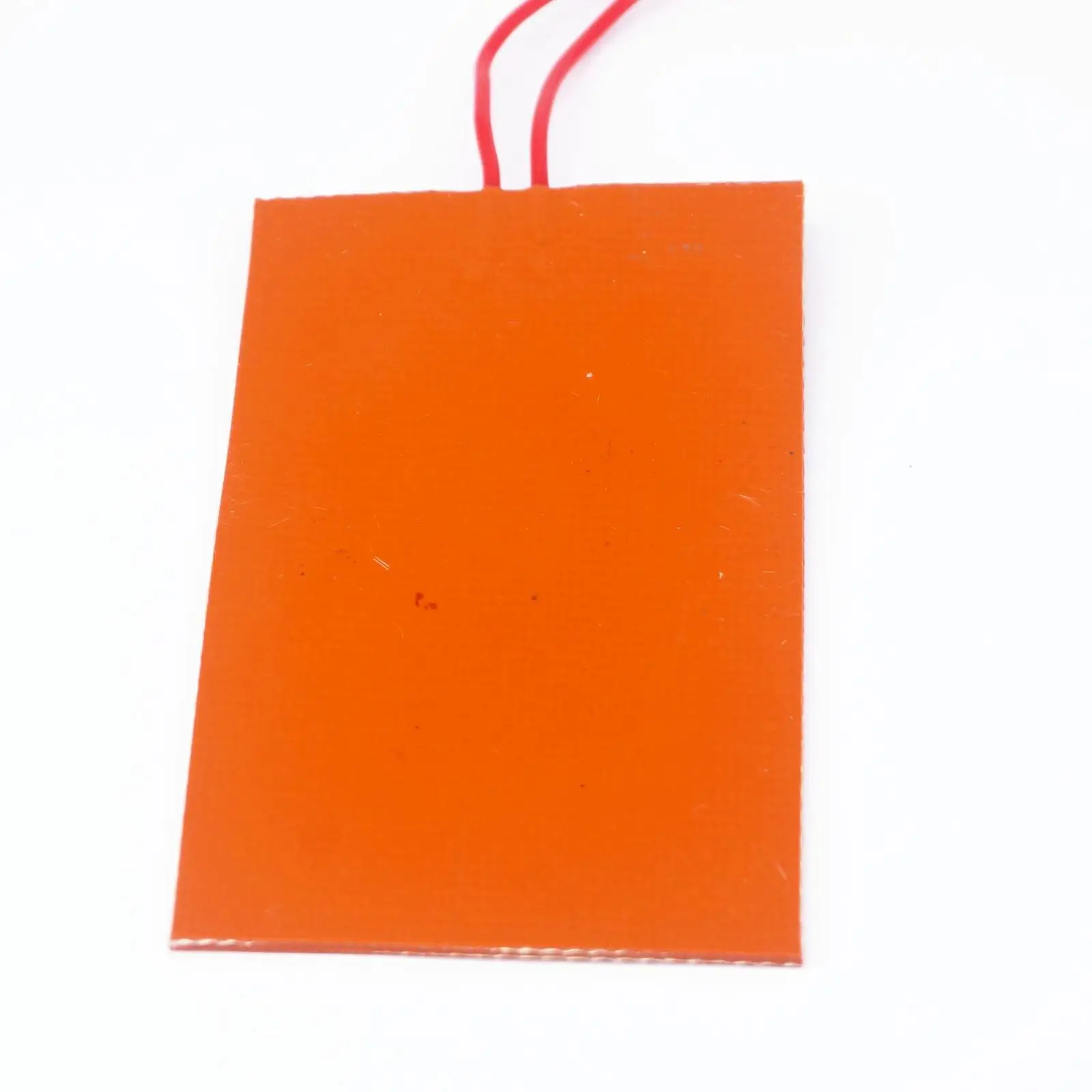 12V DC 60x100mm 20W Rectangle Flexible Waterproof Silicon Heater Pad For Oil Tank