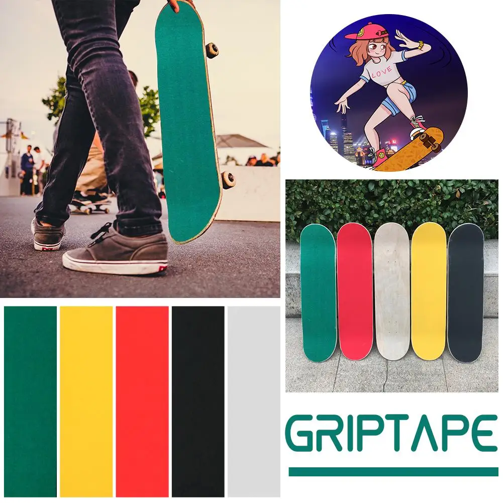 84*23 سنتيمتر لوح التزلج 4 عجلة الصنفرة Griptape ارتداء مقاومة سماكة كبيرة سطح الصنفرة Griptape ل التزلج